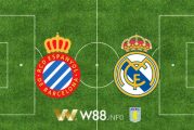 Soi kèo bóng đá tại W88, nhận định Espanyol vs Real Madrid – 03h00 – 29-06-2020