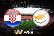 Soi kèo nhà cái W88, nhận định Croatia vs Đảo Síp - 00h00 - 28/03/2021