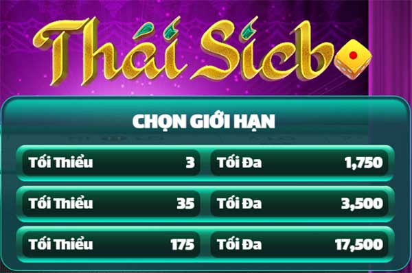 cách chơi thái sicbo