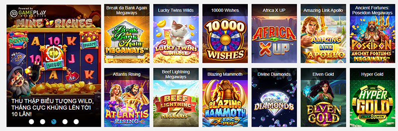 sảnh game Microgaming