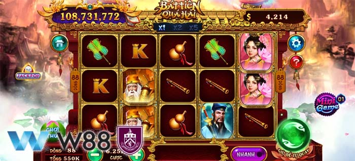 Luật chơi slot Bát Tiên Quá Hải